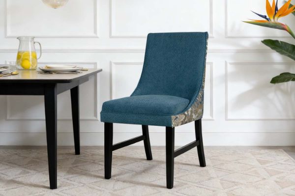 Picture of LANCEY High Back Dining Chair (Blue)