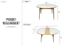 Picture of CAMERON 120-150 Extension Dining Table