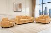 Picture of  ANTONIA Fabric Sofa Range (Yellow) - 1 Seater