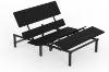 Picture of MOTIONFLEXI Electric Adjustable Bed Base with Memory Foam Mattress Set in Long Single/Queen/Split King Size