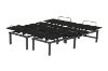 Picture of MOTIONFLEXI Electric Adjustable Bed Base with Memory Foam Mattress Set - Split King Size