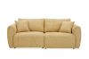 Picture of RIVANO 3/2 Seater Fabric Sofa Range (Yellow) 