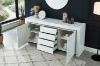Picture of GRAINY 170 2-Door 3-Drawer High Gloss Buffet with LED Lights