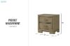 Picture of KENORA 2-Drawer Bedside Table