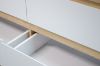 Picture of YORU 160 6-Drawer Tallboy/Dresser (Oak & White)