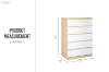 Picture of YORU 6-Drawer Tallboy/Storage Cabinet