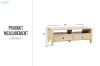 Picture of YORU 2-Drawer Coffee Table