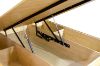 Picture of YORU Queen Size Bed Frame with Gas Lift Storage and Drawers