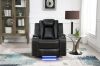 Picture of FAIRWAY Air Leather Dual Motor Reclining Sofa Range - 3RRC+2RRC+1R Sofa Set