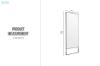 Picture of 845-093 Stand Mirror (220x80cm)