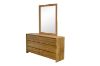 Picture of BRITTON Australian Marri Hardwood Bedroom Combo Set- 5PC Queen