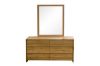Picture of BRITTON Australian Marri Hardwood Bedroom Combo Set- 5PC King