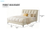 Picture of ALANYA Queen Bed Frame (Champagne)