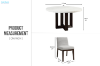 Picture of EDWYN 5PC D137 Marble Top Dining Set