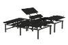 Picture of MOTIONFLEXI Electric Adjustable Bed Frame & Base with Memory Foam Mattress Set in Split King Size