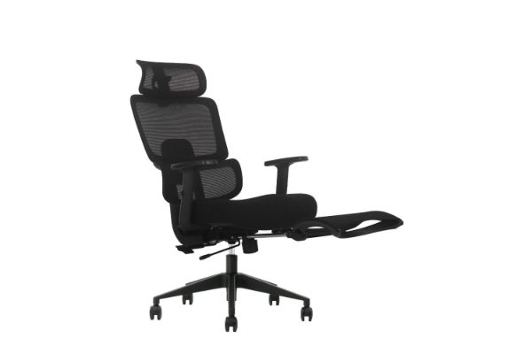 Picture of FLEXO Height Adjustable Office Chair with Adjustable Headrest & Backrest, Seat Slider (Dark)