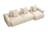 Picture of ROMINA Feather-Filled Modular Sectional Sofa Range - Single RAF Armchair