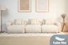 Picture of ROMINA Feather-Filled Modular Sectional Sofa Range - 3PC Combo Set (LAF Armchairx1 + Armlessx1 + Right Facing Chaisex1)