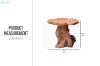 Picture of 650-063 Solid Teak Wood Side Table