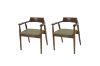 Picture of RIKA Solid Wood Dining Armchair - 2 Chairs in 1 Carton