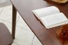 Picture of WINDSOR 5PC Solid Wood Dining Set (Walnut) - 130 Table with 4 Chairs