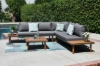 Picture of [FLOOR MODEL CLEARANCE] TOPAZ Sectional Outdoor Lounge Sofa Set