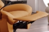 Picture of [FLOOR MODEL CLEARANCE] SANO 360° Swivel Manual Recliner Lounge Chair with Mobile Holder (Orange)