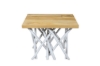 Picture of NATURA Solid Teak Wood Rectangle Side Table