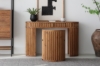 Picture of RILMOND 120 Reclaimed Pine Wood Desk and Barrel Stool Set